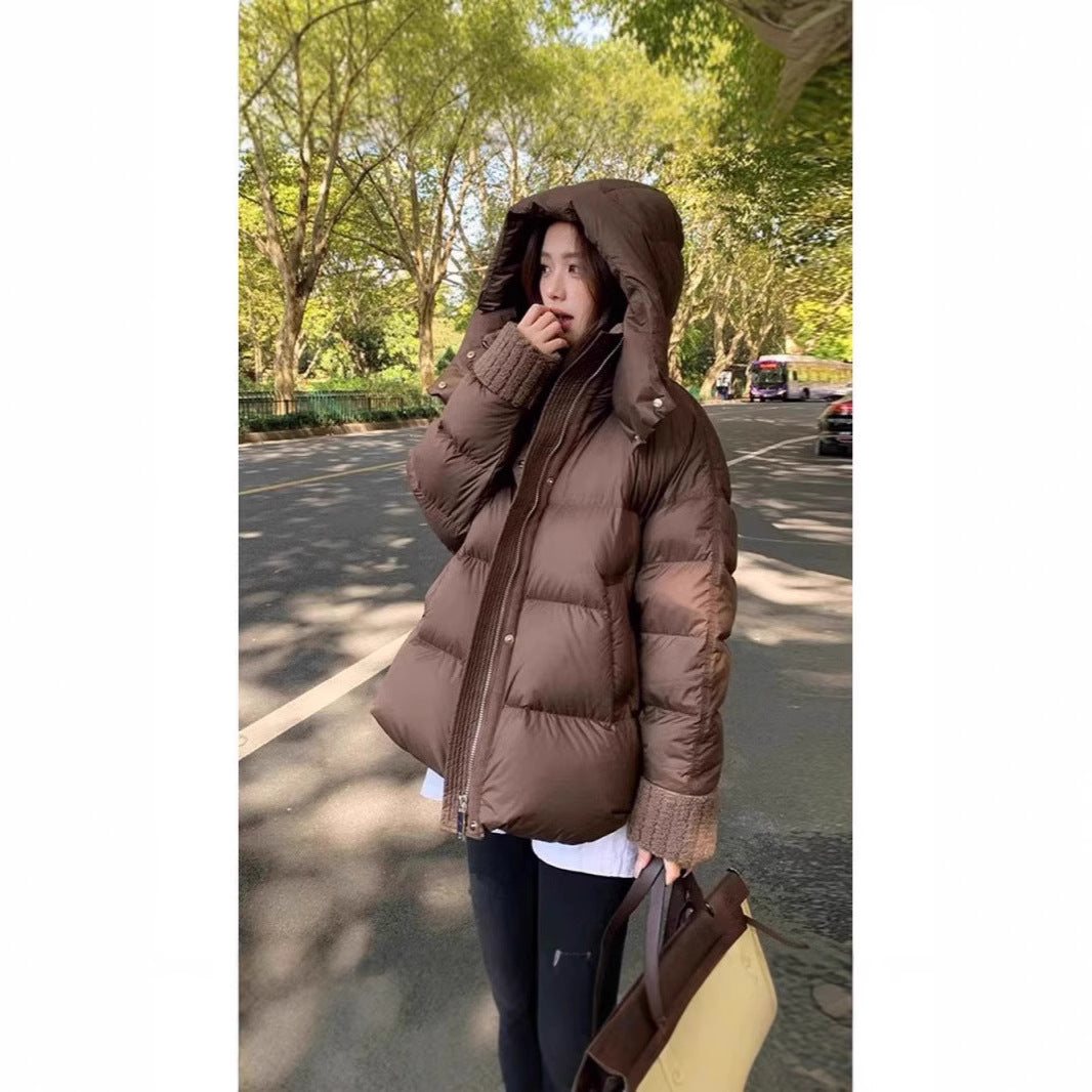 Loose And Warm Cotton Padded Jacket Thickened Coat