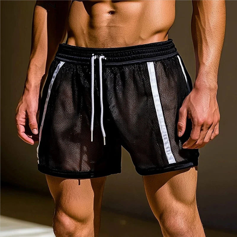 Men's Quick-Dry Mesh Casual Shorts