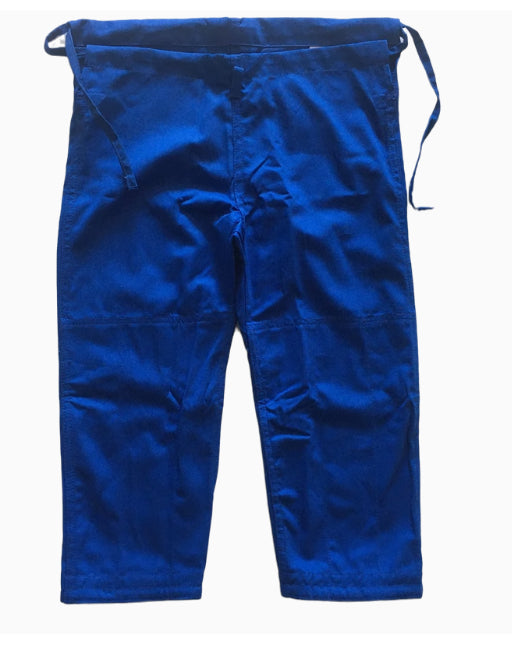 Men Blue And White Judo Pants