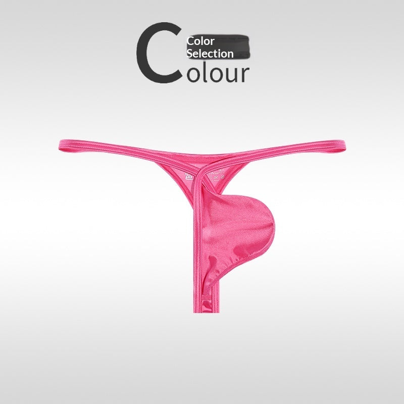 G-string Ice Silk Seamless Low Waist Comfort