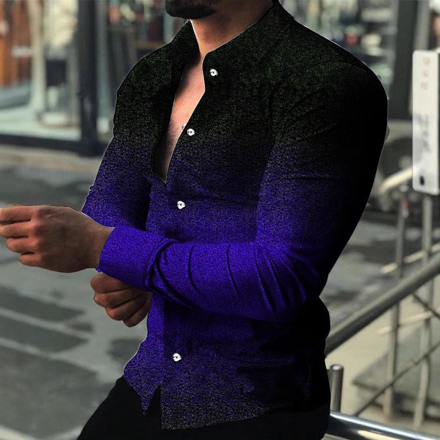 Men's Slim Fit Fashionable Cardigan Long Sleeve