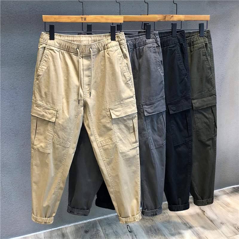 Men's Workwear Loose Casual Pants Autumn