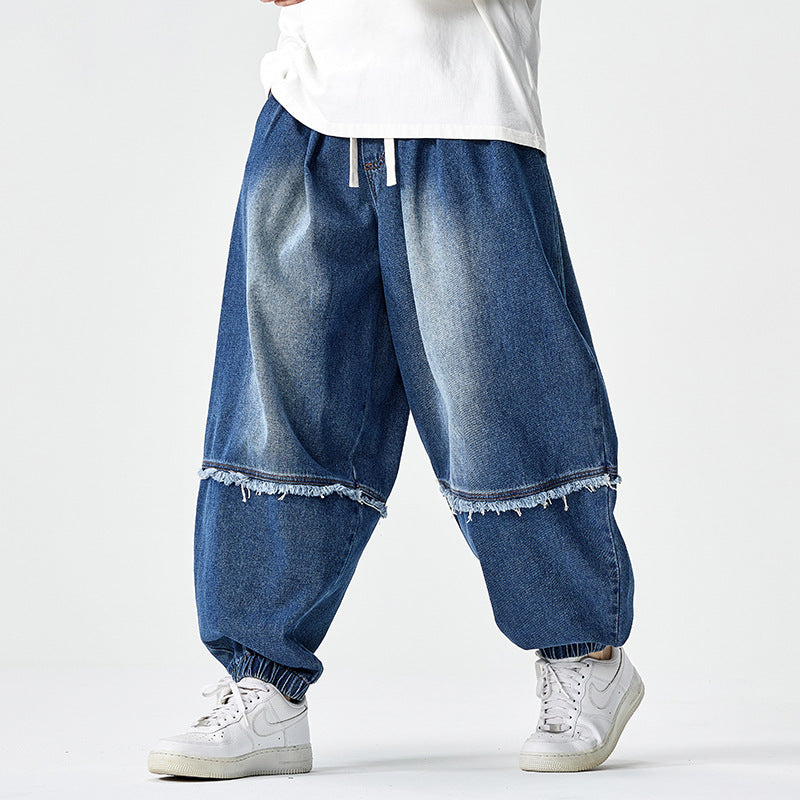 Large Size Japanese Hong Kong Style Retro Loose Harem Bloomers