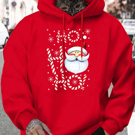 Men's Fashion-forward Hooded Sweatshirt