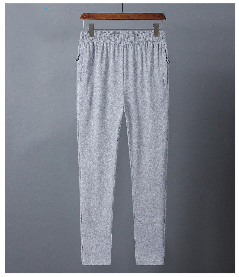 Sports Pants Men's Cotton Stretch Loose Plus Size