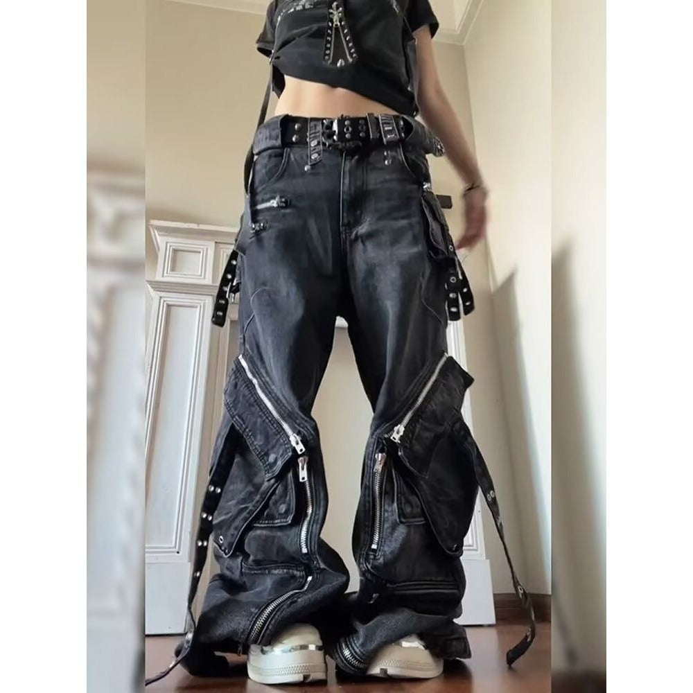 Japanese-style Simple And Versatile Trendy Jeans