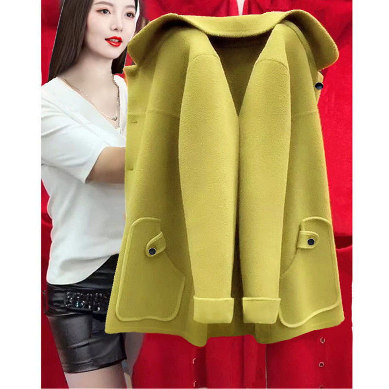 Woolen Coat Outerwear Women