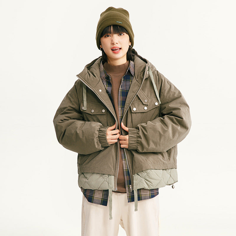 All-matching Loose Down Jacket Warm