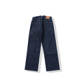 Pound Thick Primary Red Ear Straight Jeans