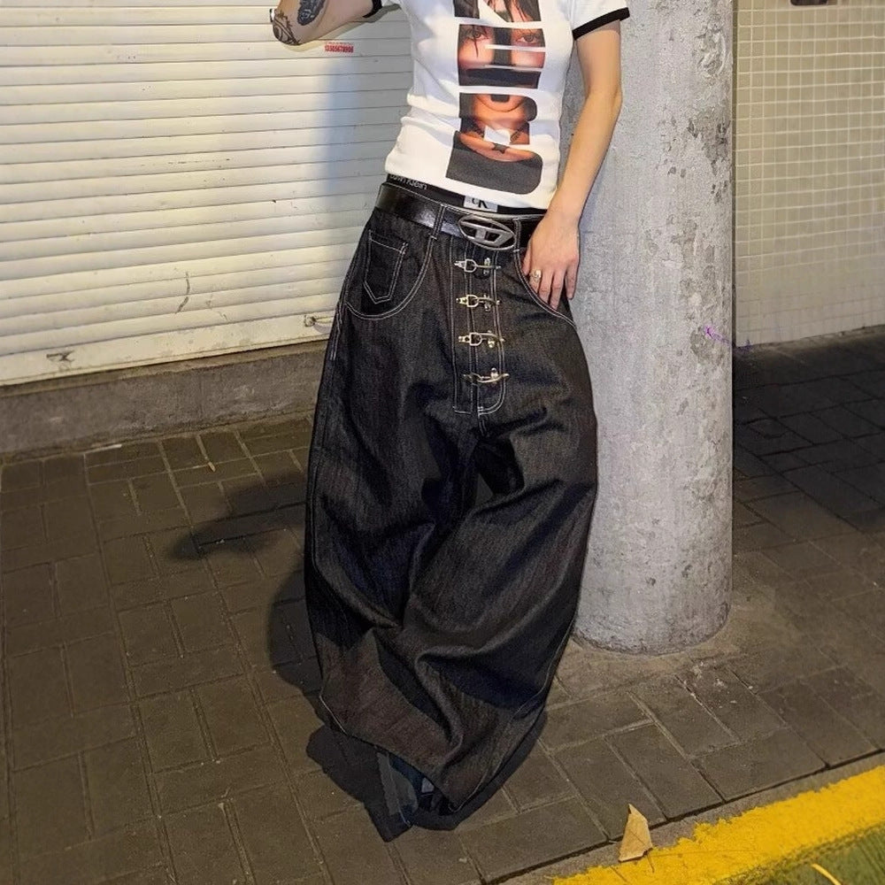 Retro Casual Frayed Jeans For Men