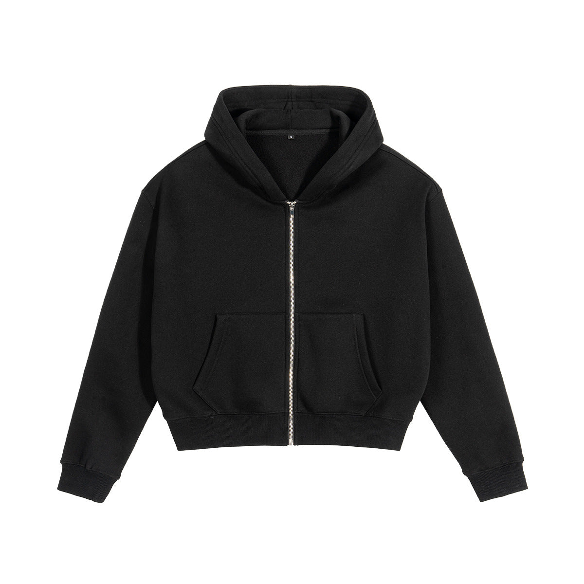 Solid Color Loose Fit Casual Hooded Men's Sweatshirt