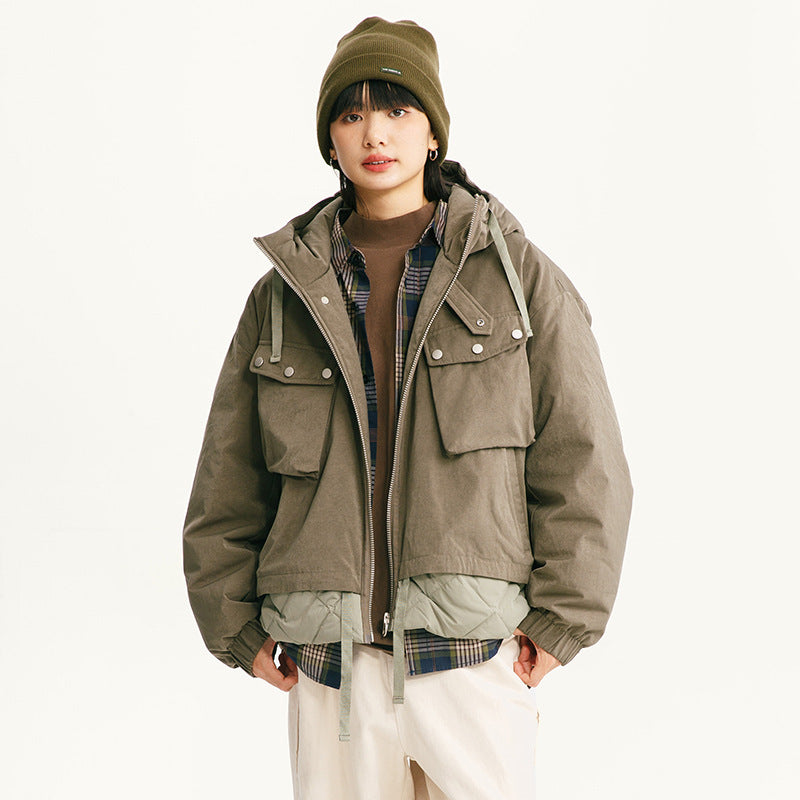 All-matching Loose Down Jacket Warm