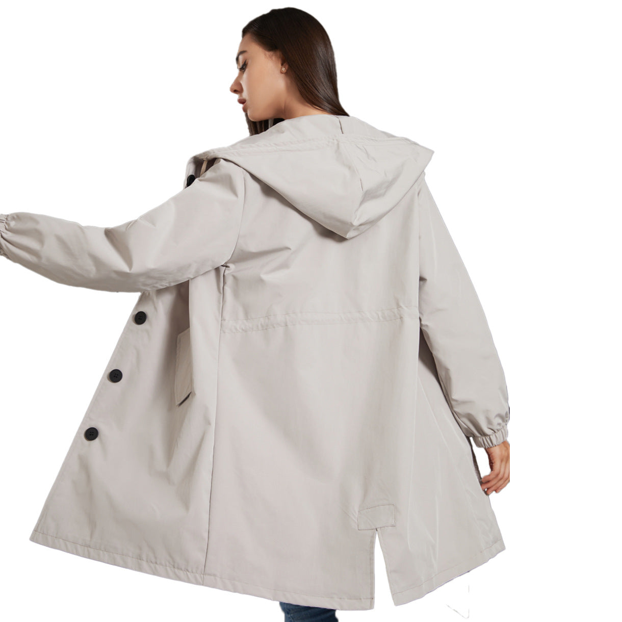 Waterproof Anorak Women's Casual Long Coat