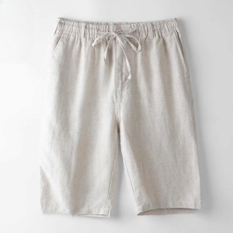 Men's Linen Casual Thin Loose Beach Shorts