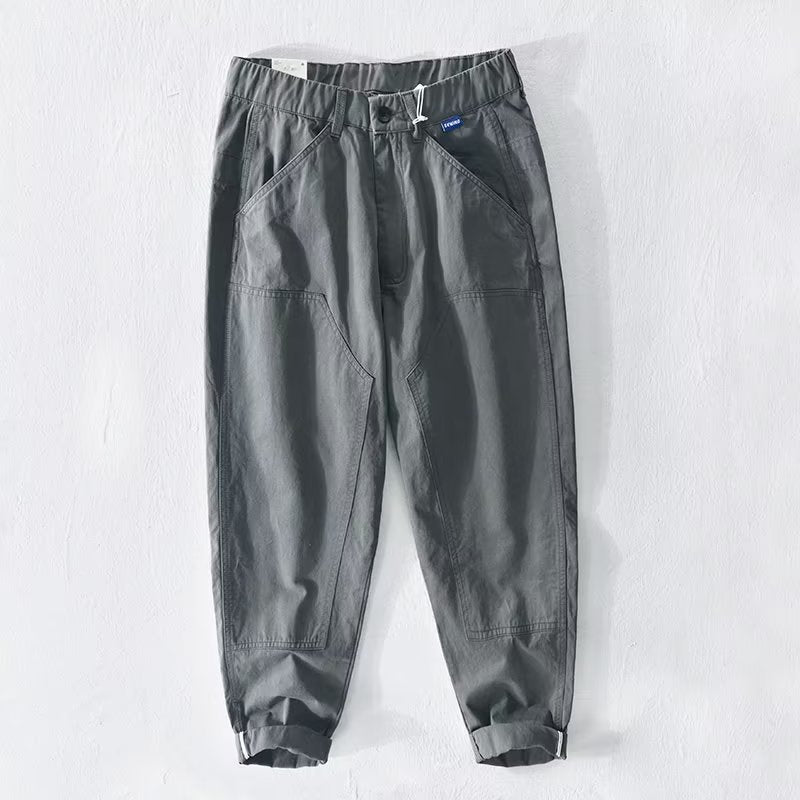 Retro Work Pants For Men