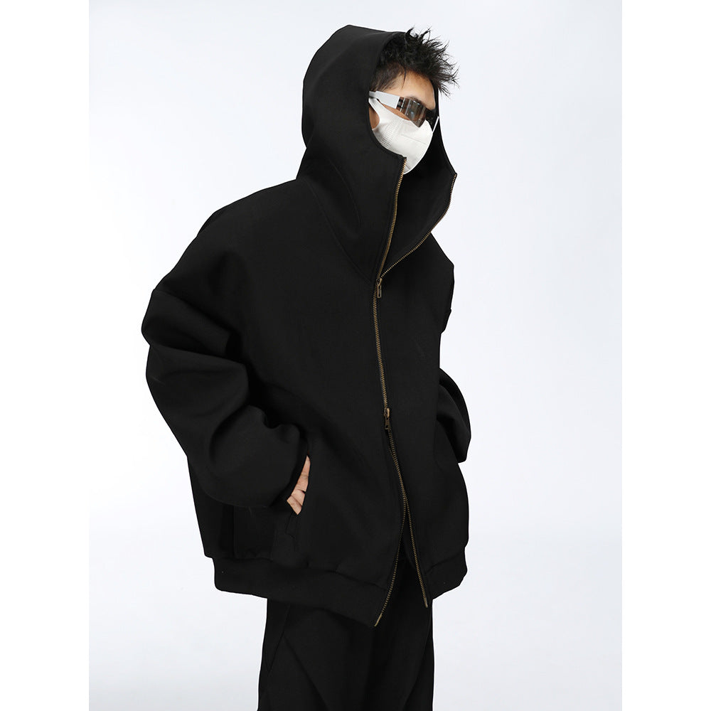 Maillard Niche Wide Hooded Jacket Jacket