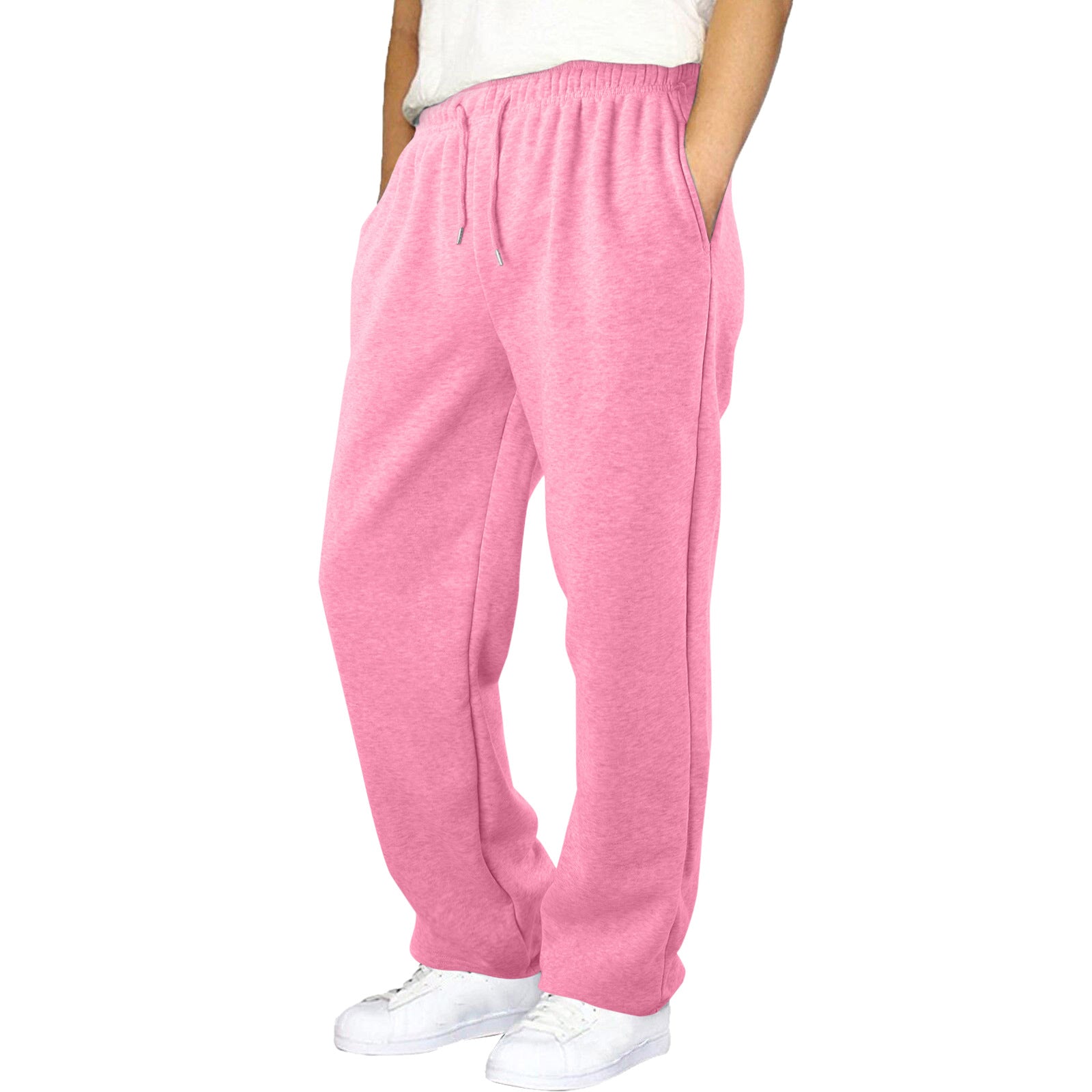 Men's FallWinter Straight Loose Casual Sweatpants