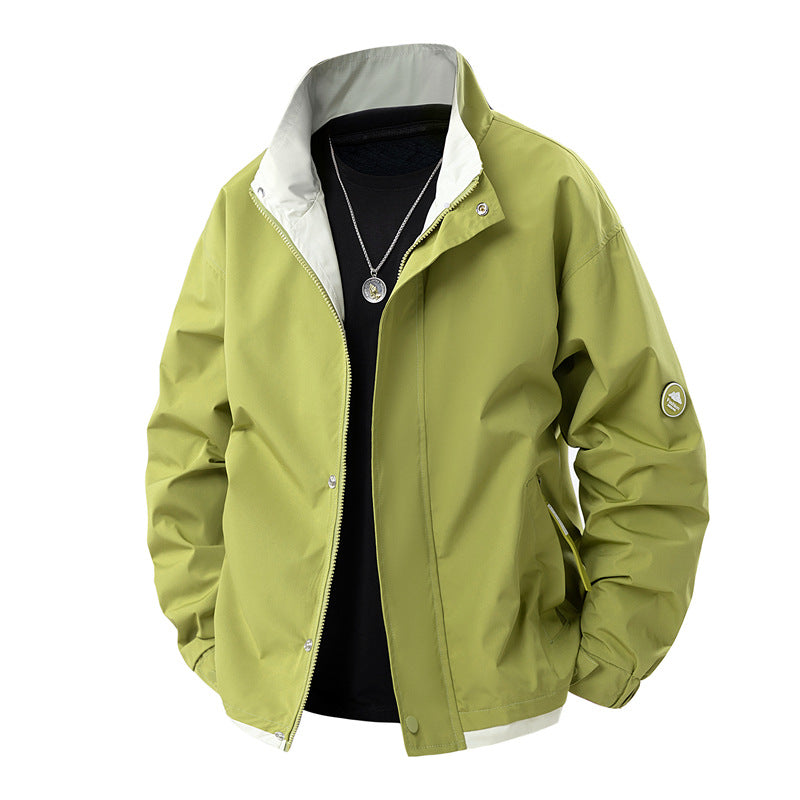 Retro High Street Fashion Brand Pu Shuai Boys Handsome Jacket