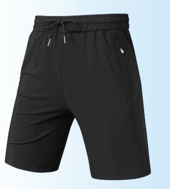 Summer Thin Style Real Ice Silk Sports Shorts For Men