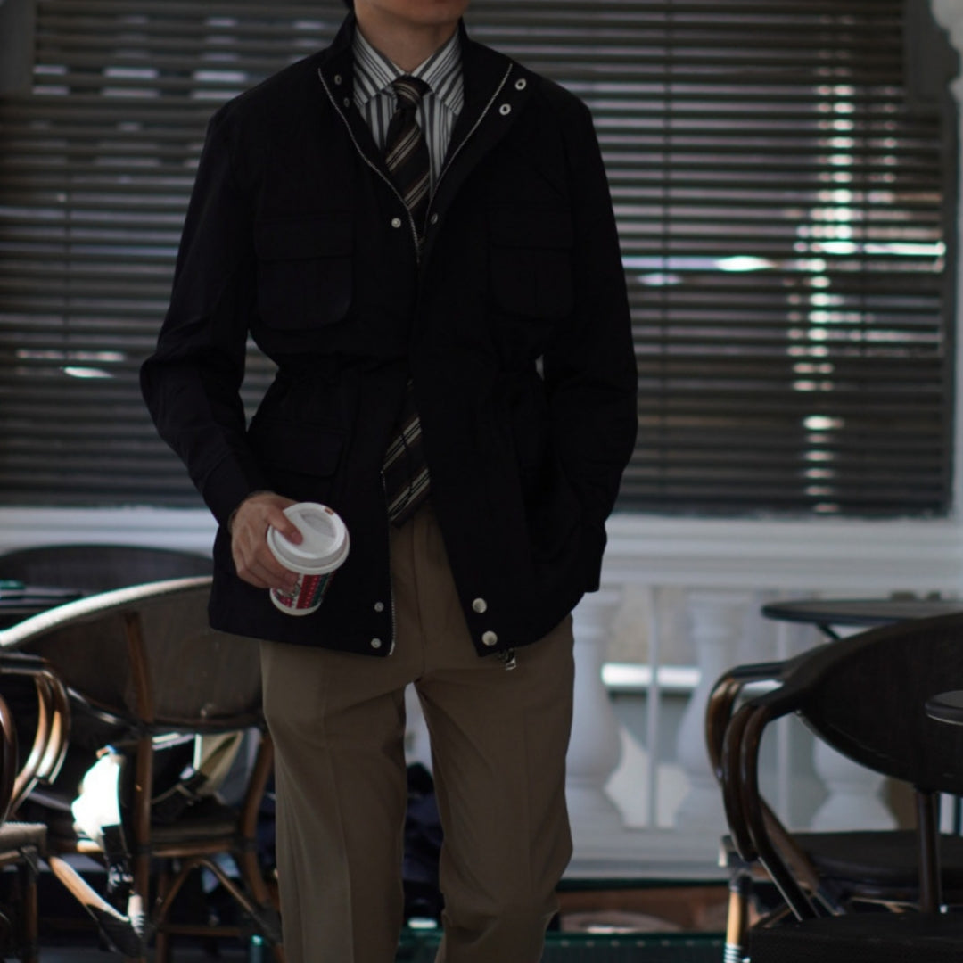 Spring And Autumn Loose Casual Men's Coat Windbreaker