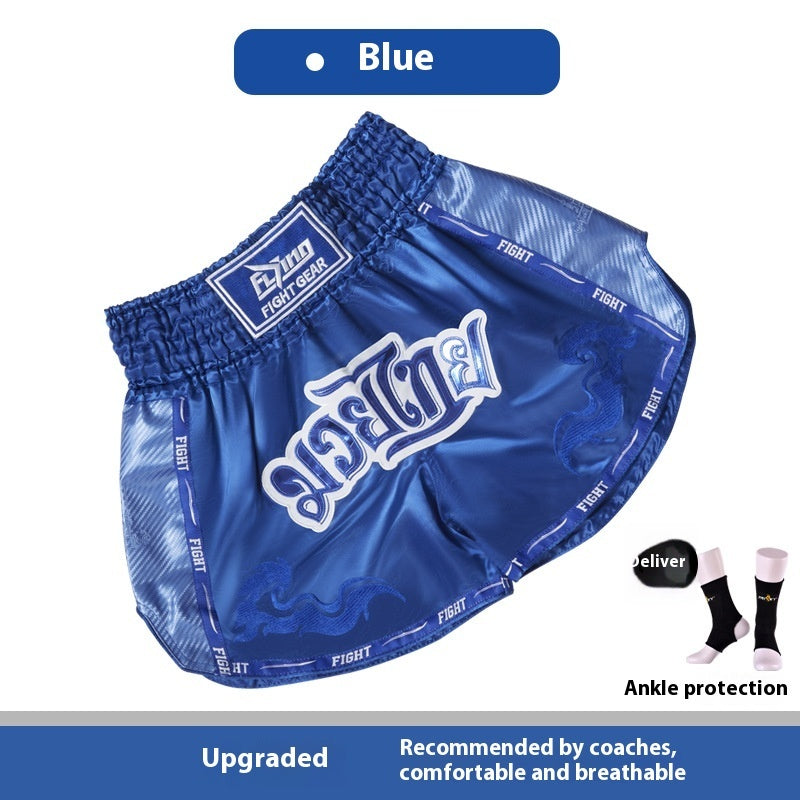 Boxing Shorts Professional Thai Boxing Sports  Sanda Training Men And Women Adult Pants