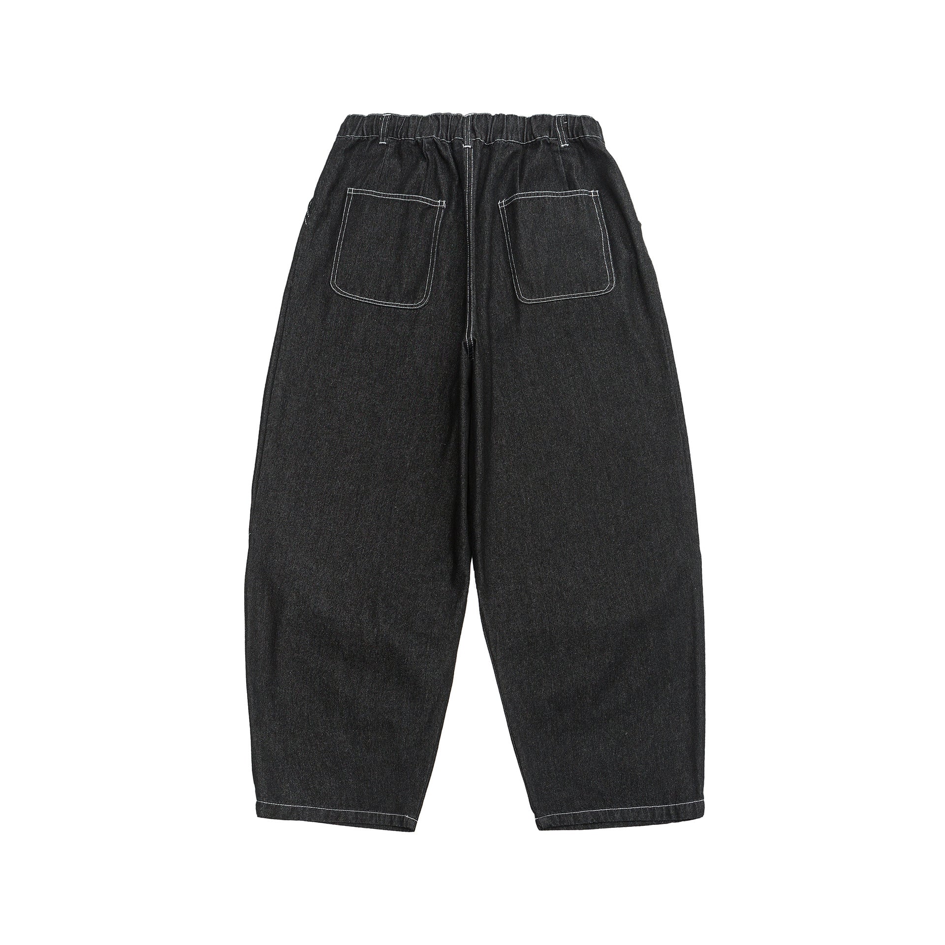Loose Washed-out Raw Wash Casual Trousers