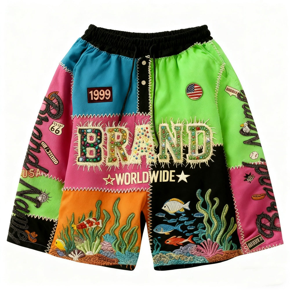Men's Printed Sporty Shorts