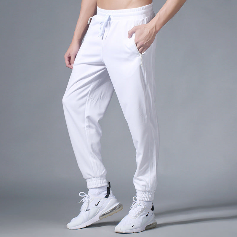 Men's Autumn New Quick-drying Running Leisure Woven Baggy Pants