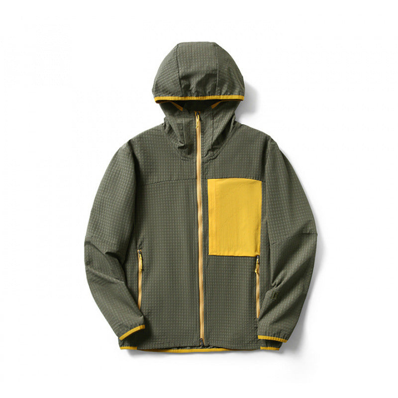 Men's Bag Hooded Sports Casual Jacket