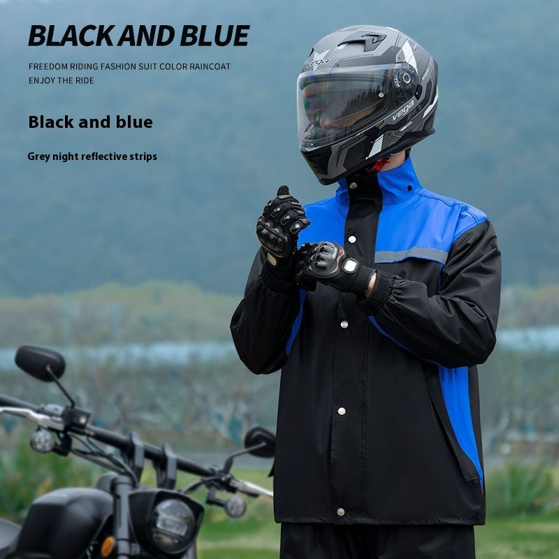 Rain Pants Cycling Suit Motorcycle Split Raincoat