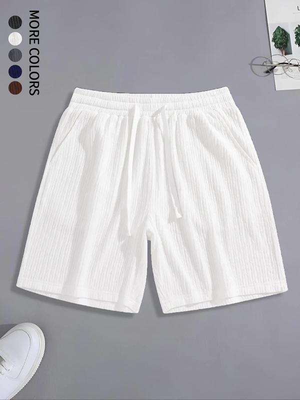 Men's solid color shorts Pajamas Loungewear